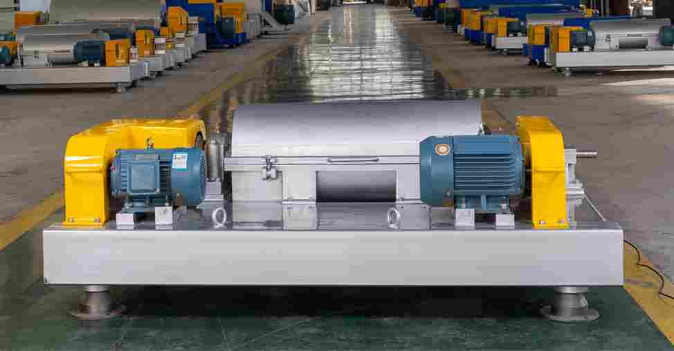 卧螺离心机高效解决造纸污泥脱水难题的工作原理与优势解析